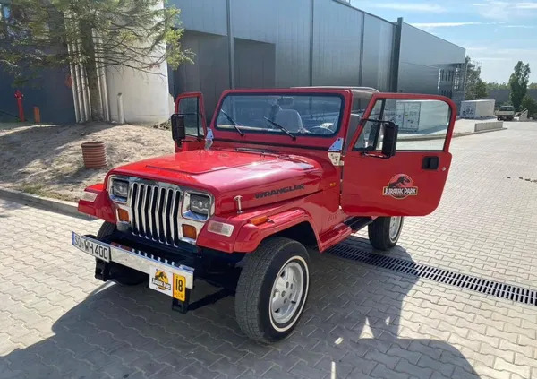 jeep Jeep Wrangler cena 38900 przebieg: 195000, rok produkcji 1991 z Chęciny